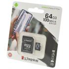   KINGSTON CANVAS Select Plus microSD 64GB (Class 10)  A1 (100 Mb/s)   BL1