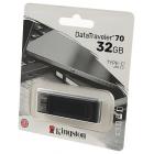 KINGSTON USB 3.0/3.2 Gen 1/Type-C 32GB DataTraveler 70  BL1