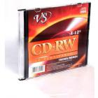 Носители информации VS CD-RW 700MB 4-12x SL/5
