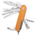 Нож перочинный Stinger, 89 мм, 15 функций, оранжевый, блистер