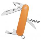Нож перочинный Stinger, 90 мм, 10 функций, оранжевый