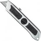Нож универсальный Attache Selection 19мм выдвижной,трапец.,алюм.корпус