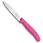 Нож Victorinox для очистки овощей, лезвие 10 см, розовый