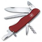 Нож Victorinox Forester, 111 мм, 12 функций, с фиксатором лезвия, красный*