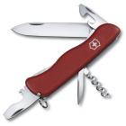 Нож Victorinox Picknicker, 111 мм, 11 функций, с фиксатором лезвия, красный*