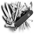 Швейцарский нож Victorinox SwissChamp черный 1.6795.3