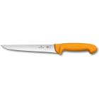 Нож жиловочный VICTORINOX Swibo с прямым лезвием 22 см, жёлтый