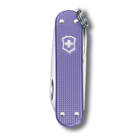 ���-������ Victorinox Classic SD Alox Colors, 58 ��, 5 �������, Electric Lavender