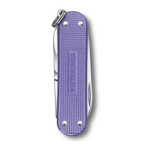 ���-������ Victorinox Classic SD Alox Colors, 58 ��, 5 �������, Electric Lavender