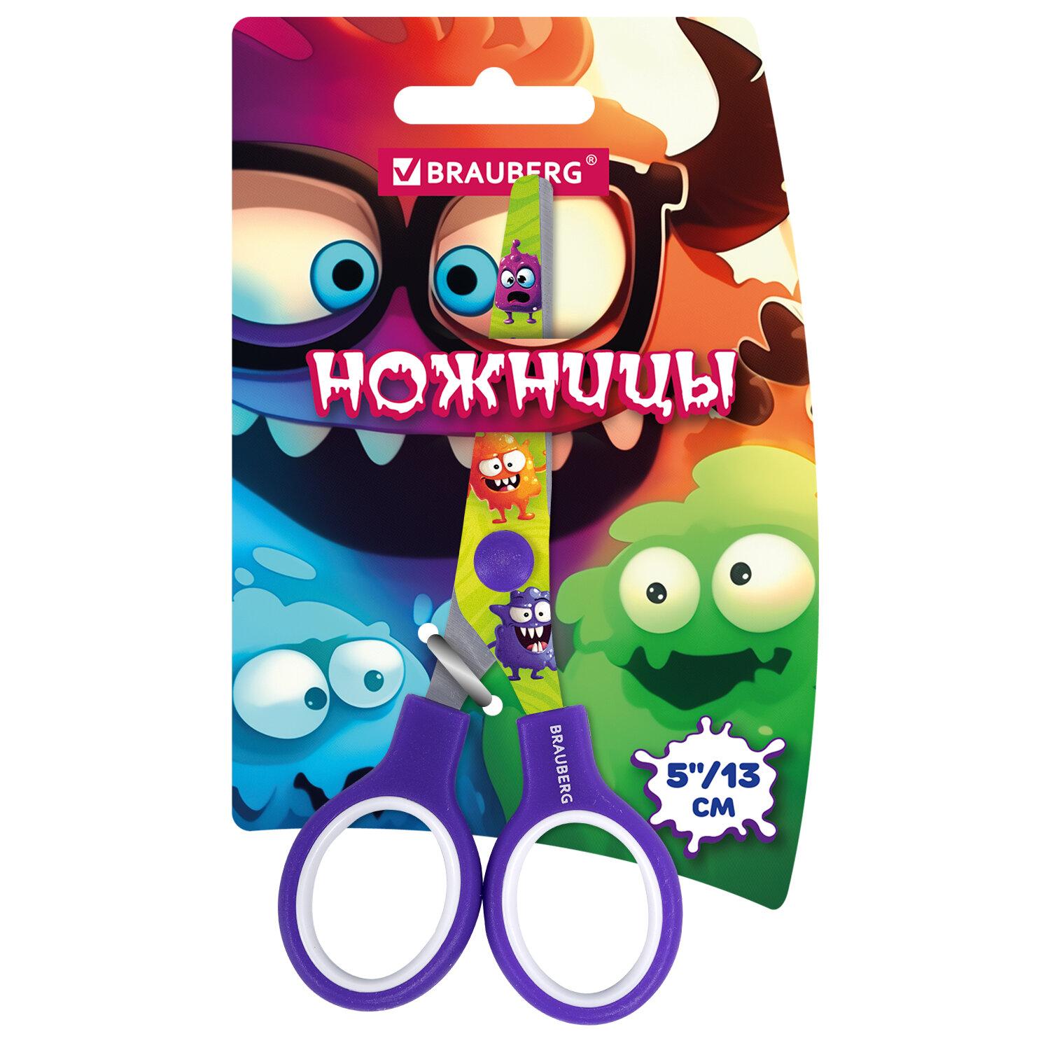 ������� 130 ��, ���������, � ������� ������� ����� �������, BRAUBERG CUTE MONSTERS, 238958