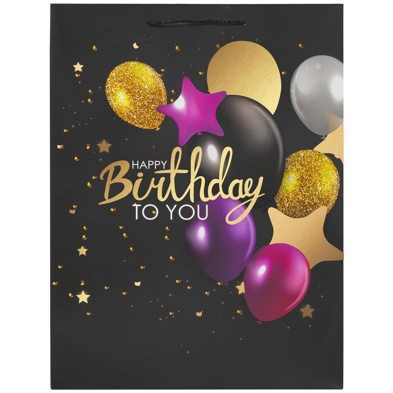   33x12,7x44,7   Happy Birthday, , , 608240