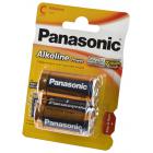 Батарейка средняя А03 Panasonic Alkaline Power LR14APB/2BP LR14 BL2