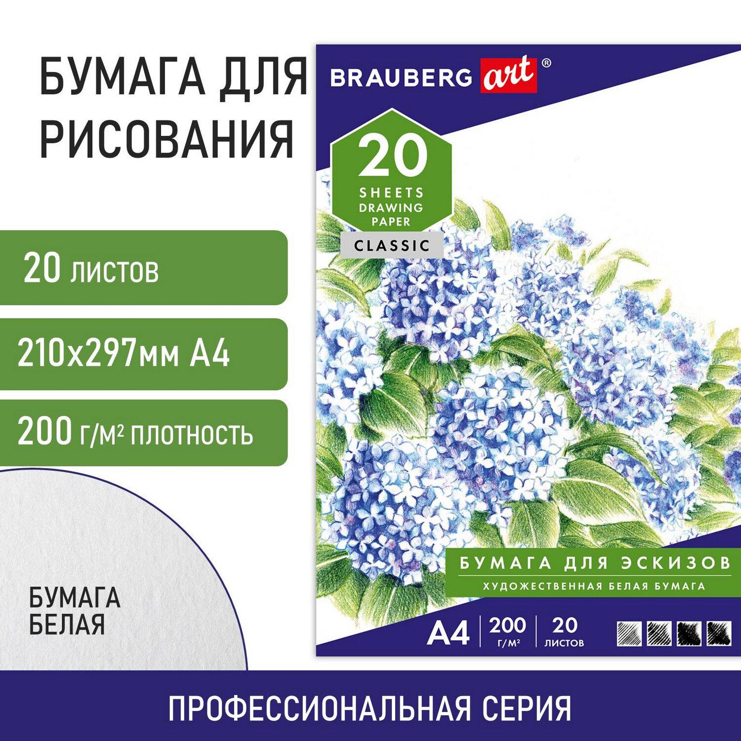    4, 20 ., 200 /2, BRAUBERG, 210297 , , 129223