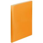Папка с зажимом Attache Neon А4, плотность 500мкм, оранжевый