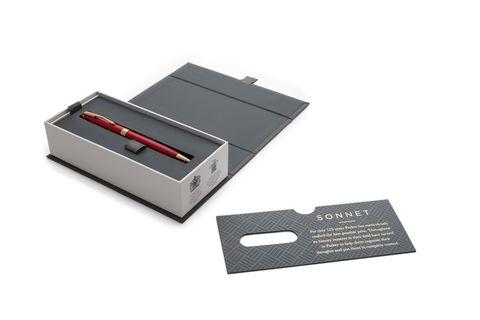 Parker Sonnet Core - LaqRed GT,  , M, BL, 