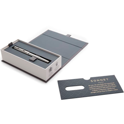 Parker Sonnet Core - Stainless Steel CT,  , F, BL, 