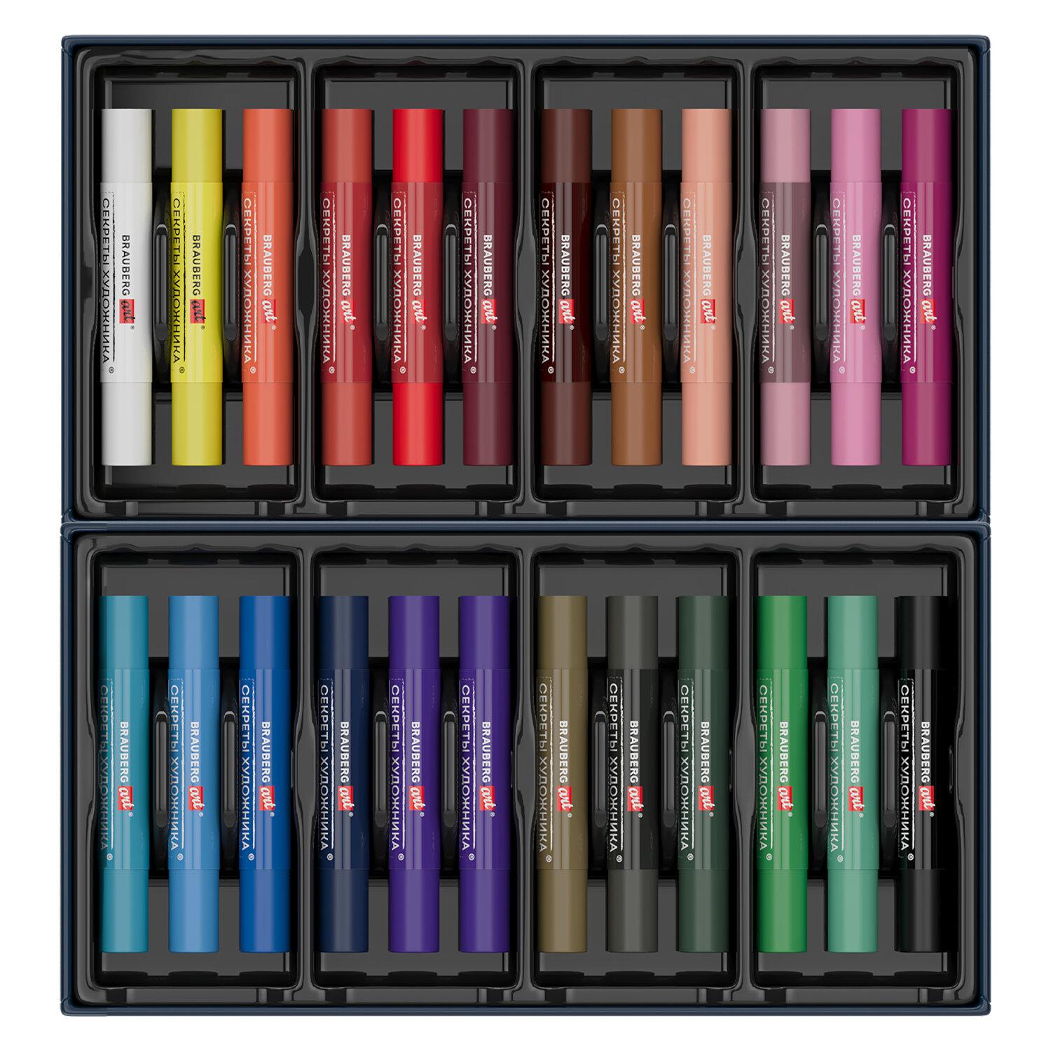 ������� �������� BRAUBERG ART ������� ���������, ����������, 24 �����, ������� �������, 182100