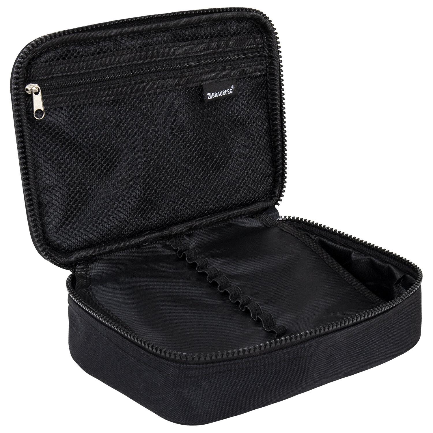 - BRAUBERG , 1 ,1  , , 21x15x6, Black, 272348
