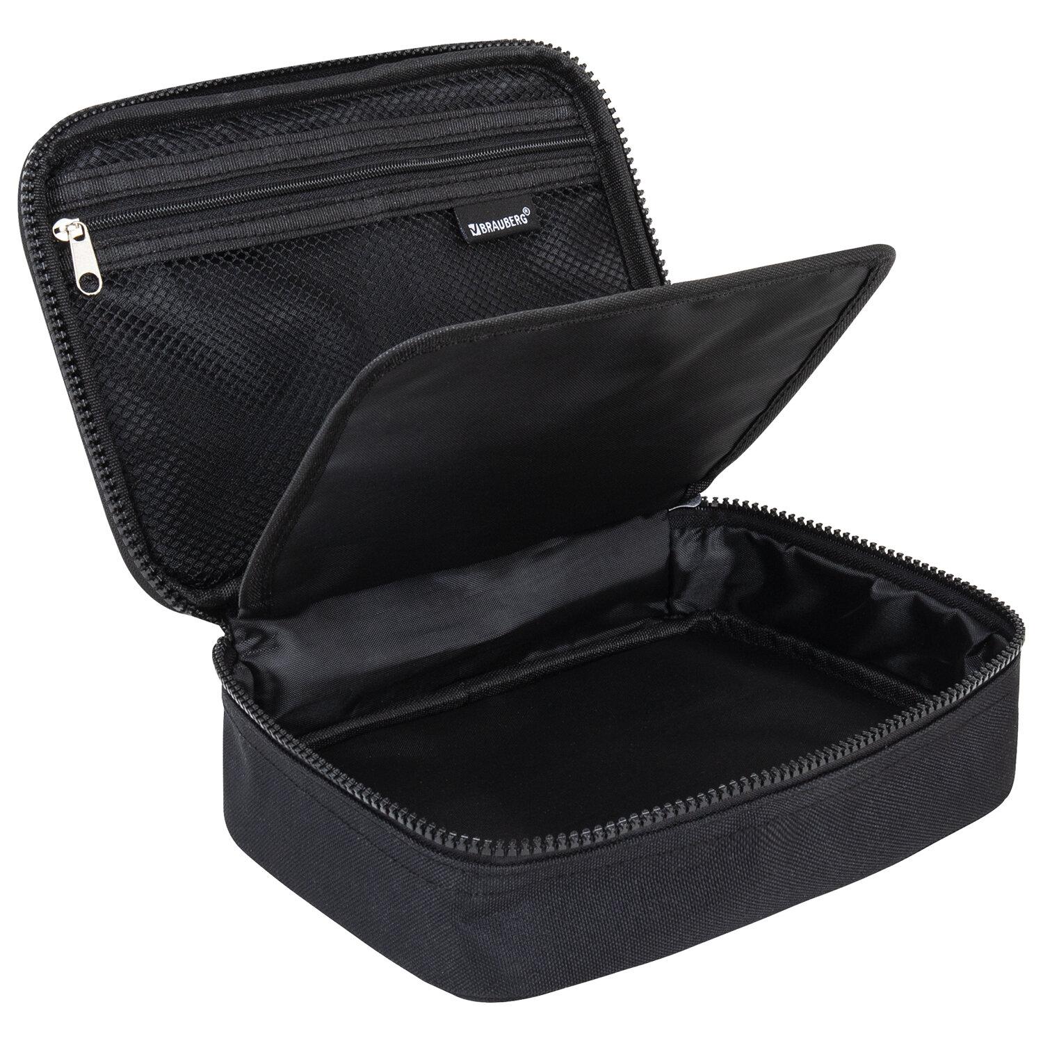 - BRAUBERG , 1 ,1  , , 21x15x6, Black, 272348