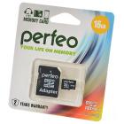   PERFEO microSD 16GB High-Capacity (Class 10)   BL1