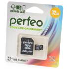   PERFEO microSD 32GB High-Capacity (Class 10)   BL1