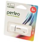 флэш-накопитель PERFEO PF-C01G2W008 USB 8GB белый BL1