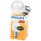 Лампа накаливания сферическая PHILIPS P45 40W E27 FR 011220