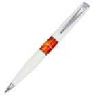 Pierre Cardin Libra - White & Orange, шариковая ручка, M (Pierre Cardin)