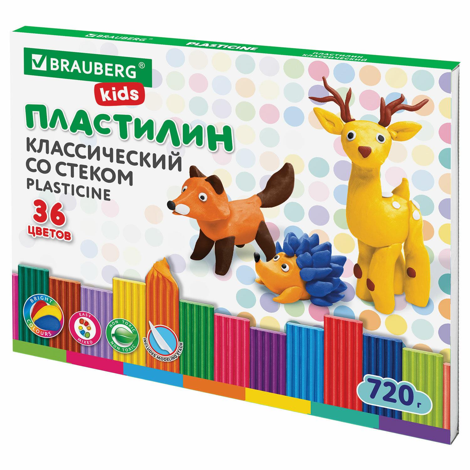 ��������� ������������ BRAUBERG KIDS, 36 ������, 720 �, ����, ������ ��������, 106438