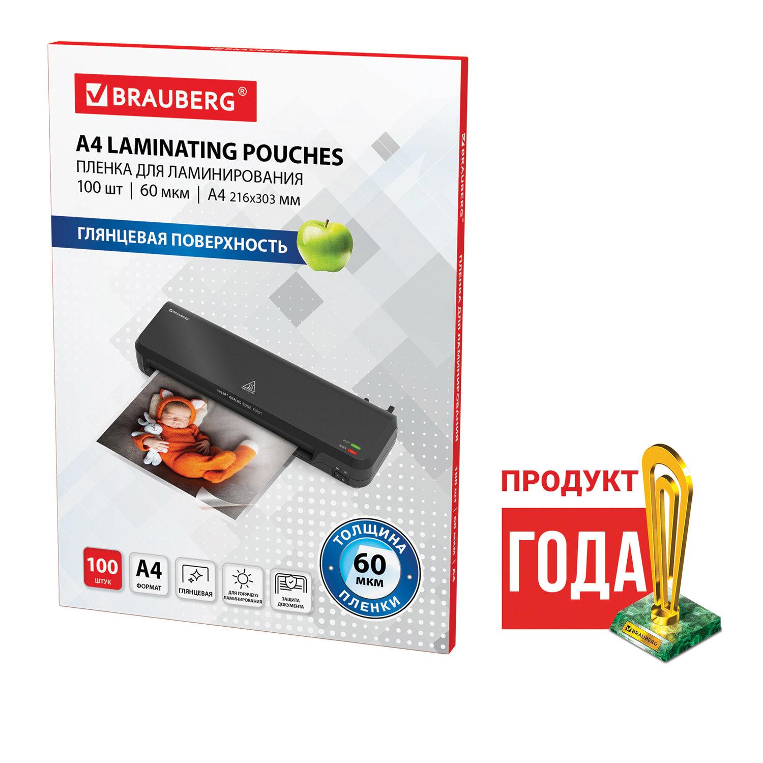 -   4,  100 ., 60 , BRAUBERG, 531452