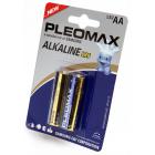 Батарейка пальчиковая АА PLEOMAX LR6 BL2