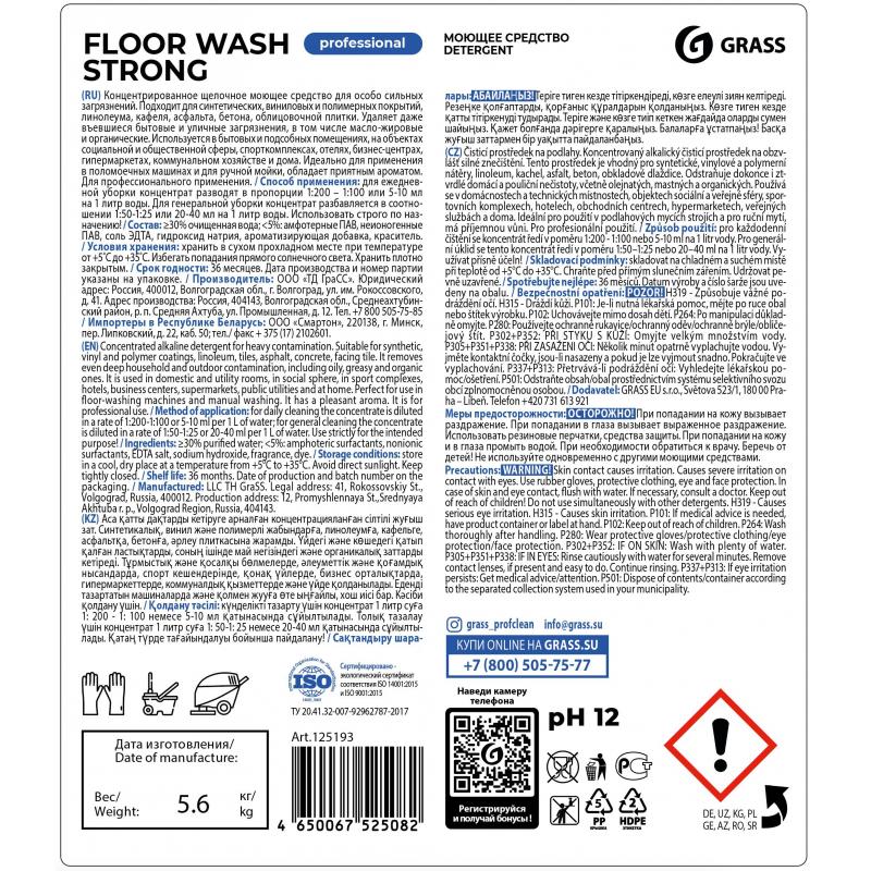     Floor Wash Strong 5,6  
