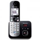 Радиотелефон Panasonic KX-TG6821RUB чёрно-серый