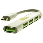 ������������ USB Ritmix CR-4401 Metal 1xUSB 3.0 + 3xUSB 2.0 (80001491)