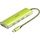 ������������ USB UGREEN CM511 (15596)USB-C To HDMI 4K@30Hz+3xUSB A+PD �����