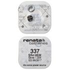 батарейка серебряно-цинковая часовая RENATA SR416SW  337, в упак 10 шт