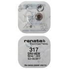 батарейка серебряно-цинковая часовая RENATA SR516SW  317, в упак 10 шт