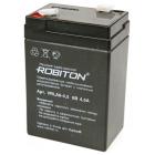 Аккумуляторная батарея свинцово кислотная ROBITON VRLA6-4.5