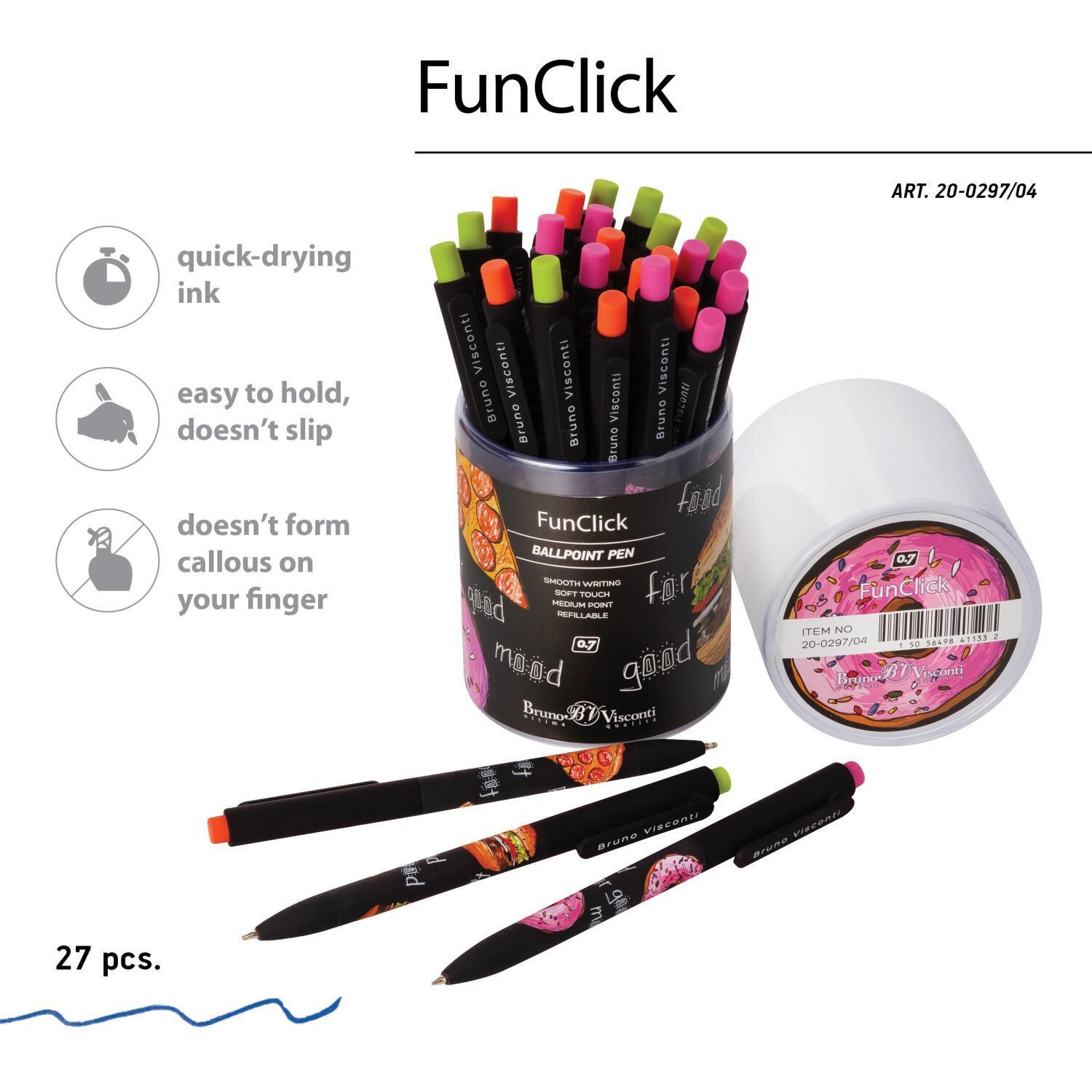    BRUNO VISCONTI FunClick, , Food in black,  0, 20-0297/04