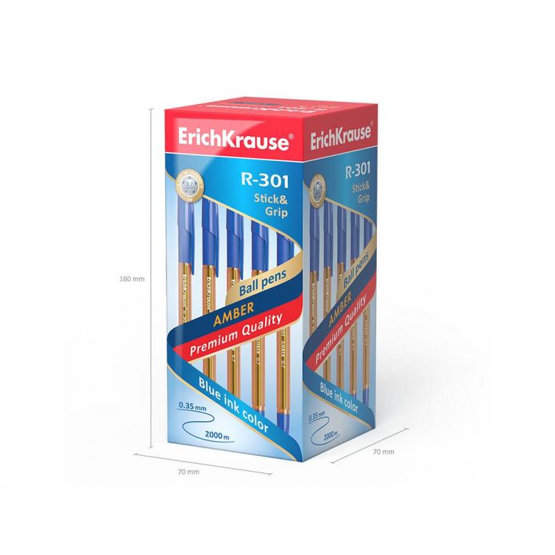   ErichKrause R-301 Amber Stick&Grip 0.7,   