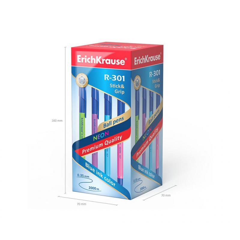   ErichKrause R-301 Neon Stick&Grip 0.7,   