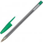 Ручка шариковая неавтоматическая Attache Economy зеленый 0,7 мм,проз корпус