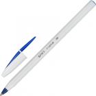 Ручка шариковая BIC Cristal синий, корп.белый, 0,35мм, 949879