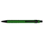 Шариковая ручка Pierre Cardin ACTUEL. Корпус - алюминий, отделка  - металл и силикон. Цвет - зеленый