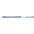 Шариковая ручка Pierre Cardin EASY. Корпус - алюминий, детали дизайна - сталь и хром.Цвет - серый.