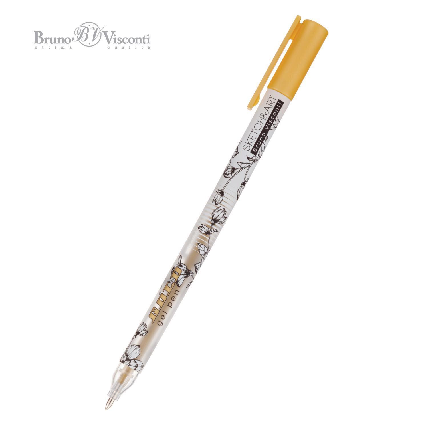   BRUNO VISCONTI  3 , Uni Write.GOLD/SILVER/WHITE,  0,7,, 20-0311