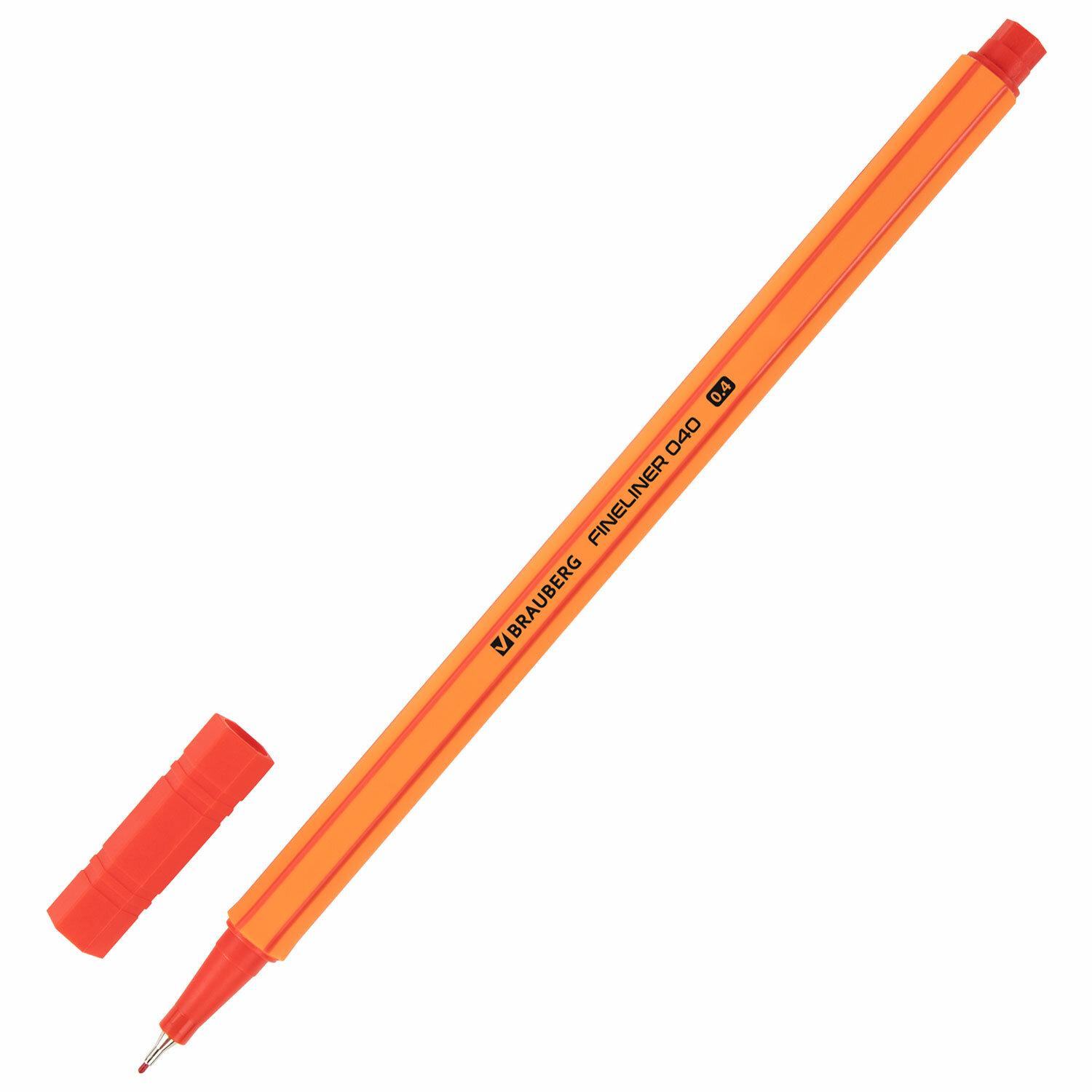 ����� ����������� (������) 12 ������, BRAUBERG FINE 040, ������������, ����� 0,4 ��, 144143