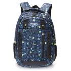Рюкзак Torber Class X 15,6'', темно-синий с рисунком 
