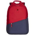 Рюкзак WENGER Crisco 16'', красный/синий, полиэстер, 31 x 43 x 23 см, 24 л