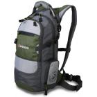 Рюкзак WENGER, серый/зеленый/серебристый, полиэстер 1200D PU, 23х18х47 см, 22 л